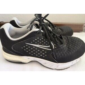 Nike Air Miler Walk 2 Black White Women's Size 7.5 Athletic Shoes